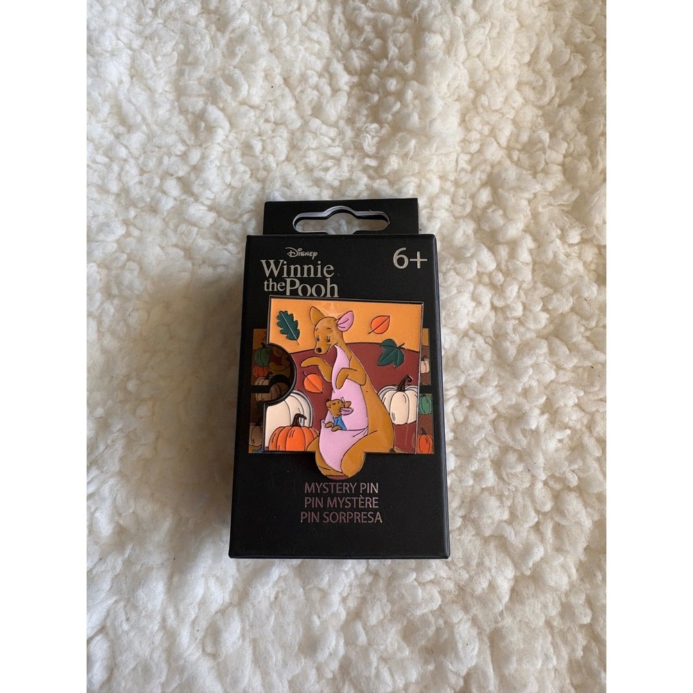 Loungefly Disney Winnie The Pooh Autumn Puzzle Pin - Kangaa & Roo